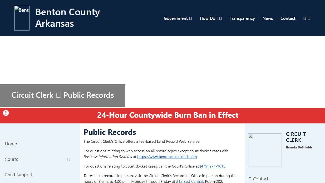 Public Records - Circuit Clerk